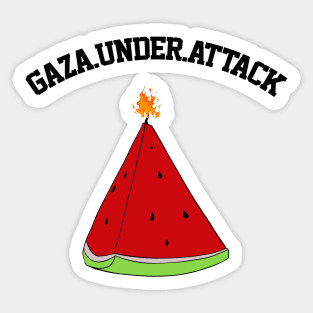 Gaza.Under.Attack Sticker